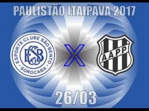 São Bento x Ponte Preta  AO VIVO EM HD  26/03/2017  18h30