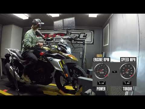 2023 BMW G 310 GS Dyno Test