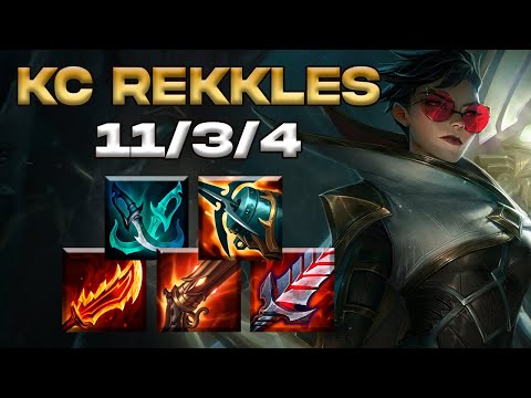 Rekkles Vayne vs Tristana / LOL EUW Challenger Patch 12.11