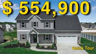 NEW CONSTRUCTION HOUSE TOUR NORTH OF BUFFALO NY | 4 BED | 2.5 BATH | 2160 SqFt | $555,400