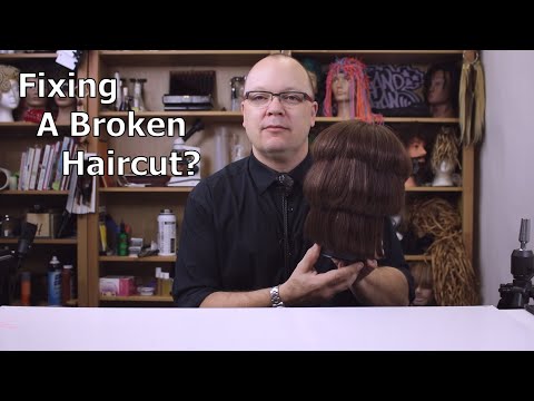 Fixing A Terrible Haircut  (Rescuing The 3 Layer Cut)