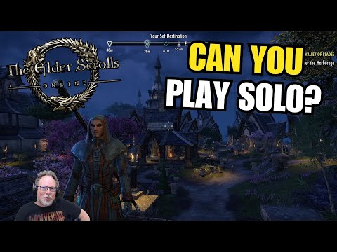 Can You Play Solo In The Elder Scrolls Online?