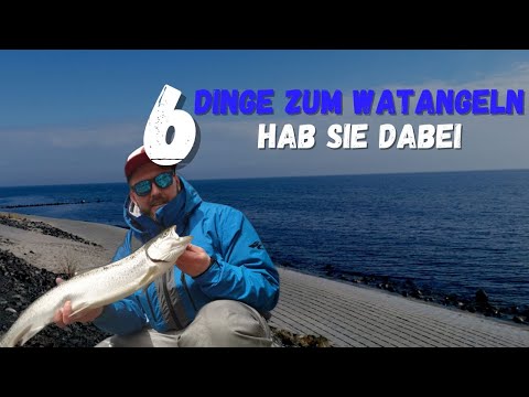 Meerforellenangeln: 6 Dinge für  Sicherheit und  Fangerfolg beim Watangeln - inkl Checkliste!
