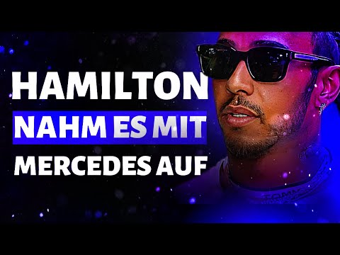 Er stand gerade vor den letzten Sekunden vor einem Mercedes der Formel 1