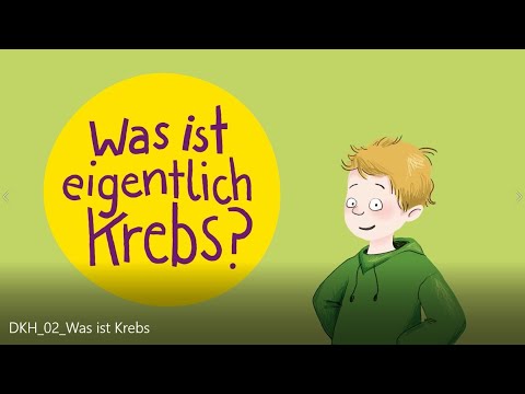 Kindern Krebs erklären: Was ist Krebs?