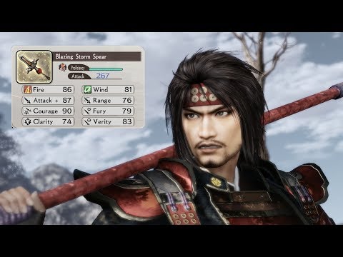 Samurai Warriors: Spirit of Sanada - Yukimura Sanada Rare Weapon (Blazing Storm Spear)