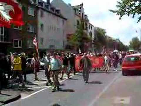 Fanmarsch VFL Leverkusen - Fortuna Köln Teil2