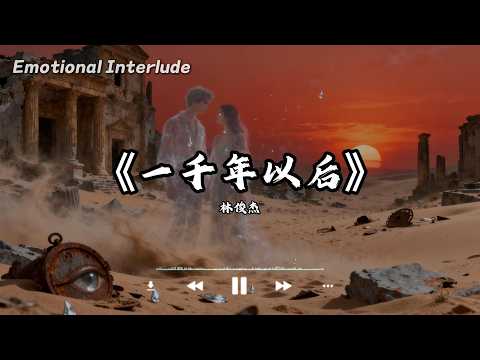 一千年以后 - 林俊杰 (JJ Lin)〖因为在 一千年以后 世界早已没有我 无法深情挽着你的手 浅吻着你额头〗【动态歌词MV】