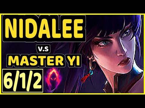 YAMPI (NIDALEE) vs MASTER YI - 6/1/2 KDA JUNGLE GAMEPLAY - BR Ranked GRANDMASTER
