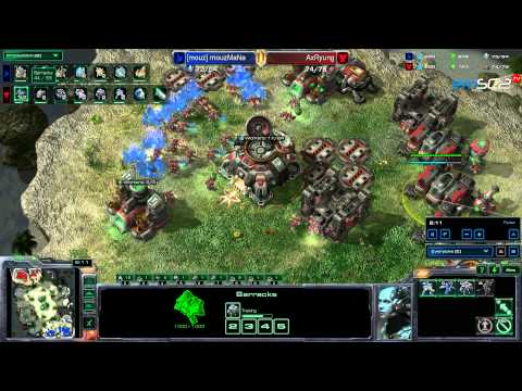 PvT Mana vs Ryung Ohana Starcraft 2 1080p HD polski komentarz Heart of the Swarm