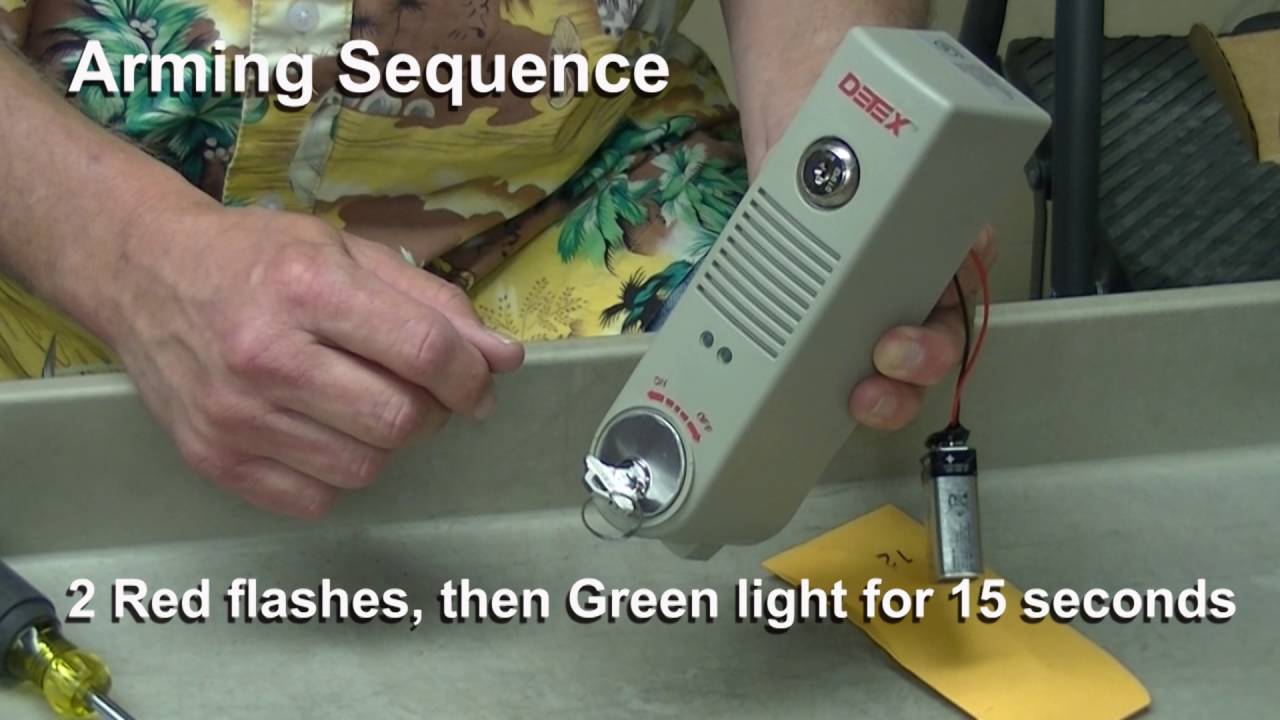 EAX-500 Arming Sequence
