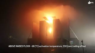 DATA CENTER FIRE TEST AS PER FM 5560, appendix M & N, sprinkler water mist syste