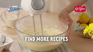 Nestle Lemon Pound Cake with La Lechera and Carnation