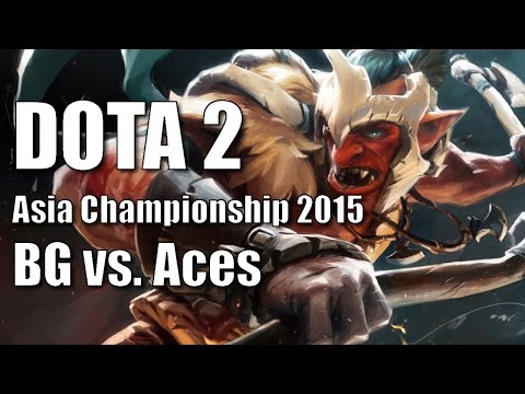 Dota 2 | BG vs. Aces | Asia Championship 2015 (15th Jan)
