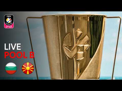 LIVE | Bulgaria vs. North Macedonia | CEV Enel EuroVolley 2026 | Men