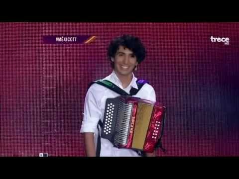 Mexico Tiene Talento 2014 El Acordeonista Mas Virtuoso INCREIBLE JOHNIVAN SAENZ