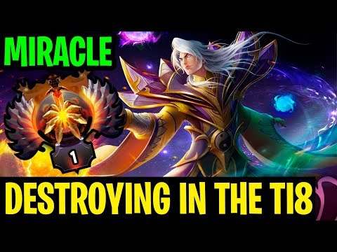 Destroying In The TI8 And Getting The Top 1 World Rank - Miracle- Invoker - Dota 2