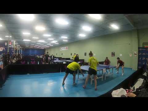 Butterfly Canada Cup #3 :: Mixed Doubles | J. HAZIN & A. CÔTÉ -vs- D. XU & F. NIE | Game 1