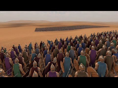 20,000 Spartans VS 20,000 Roman Generals - Ultimate Epic Battle Simulator 2
