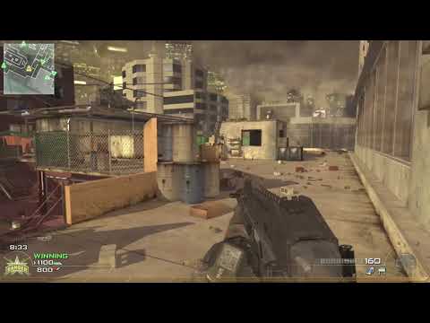 Modern Warfare 2 - Ump-45 Nuke gameplay