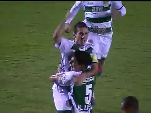 Os gols de Guarani 3 x 2 Palmeiras pelas quartas de final do Campeonato Paulista