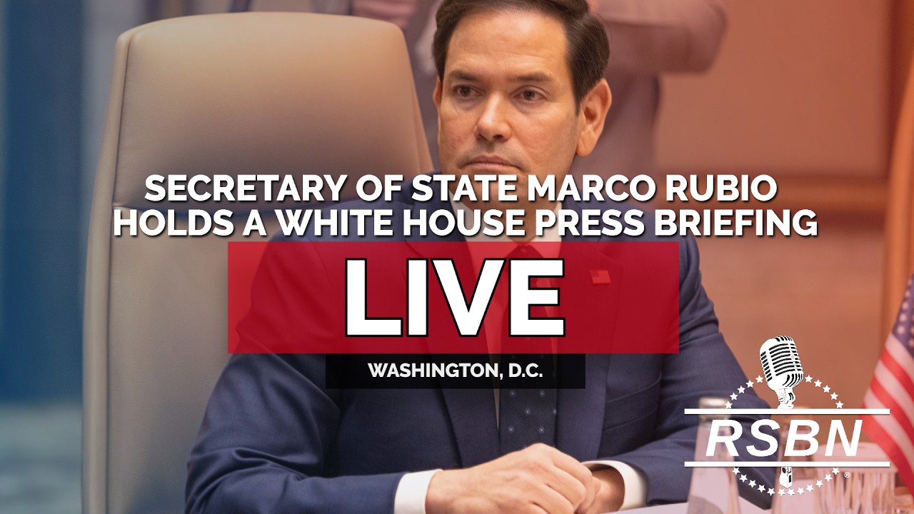 LIVE: Secretary of State Marco Rubio Holds a White House Press Briefing - 05/05/26