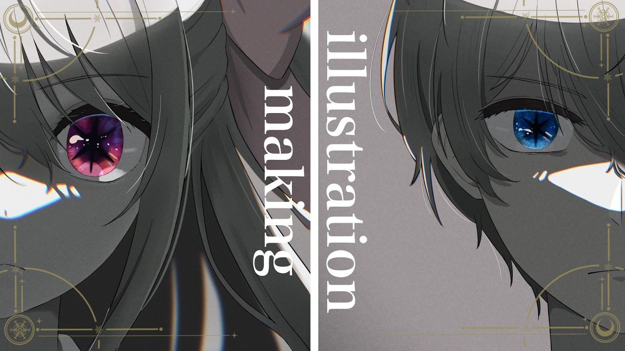 【推しの子】shorts70万再生越え！闇堕ちアクア＆ルビー描いてみた！