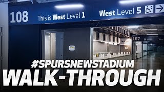 Take a walk inside the New Spurs Stadium
