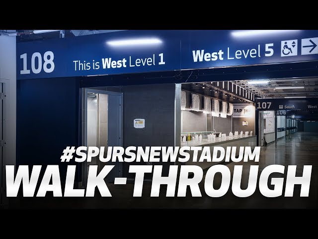 Take a walk inside the New Spurs Stadium