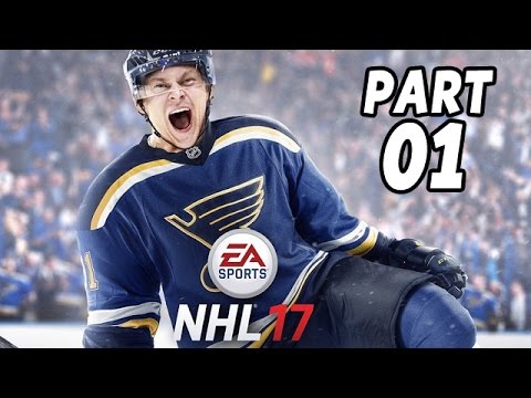 Let's Play NHL 17 Gameplay Deutsch German PS4 Part 1 - Kleiner Einblick