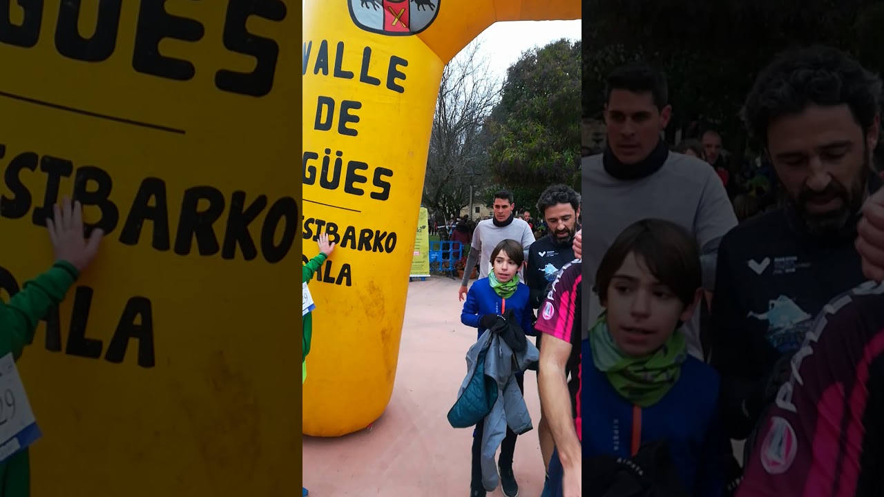 Llegada XX SAN SILVESTRE VALLE DE EGÜÉS