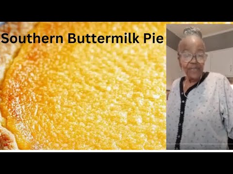 Good Monday Morning Let's make a Southern Buttermilk Pie