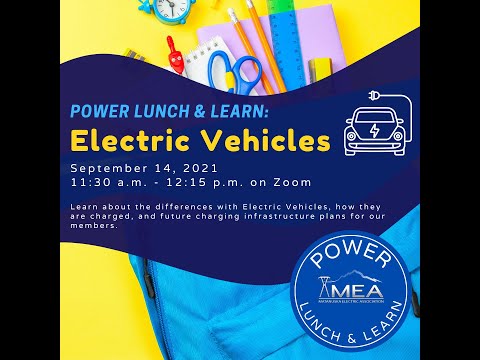 Power Lunch & Learn - Electric Vehicles