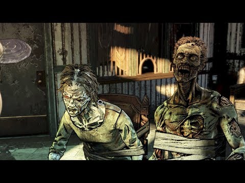 Spare Walker Couple - Send AJ Inside Ticket Booth Choice - Walking Dead Final Season 4 Telltale
