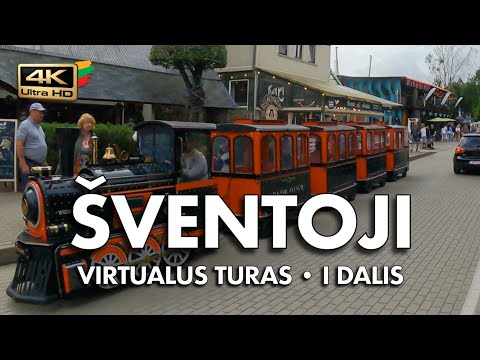 Šventoji • Rytinė Miesto Pusė • 2025 Rugpjūtis • 4K Virtualus Turas • 🇱🇹 LITHUANIA