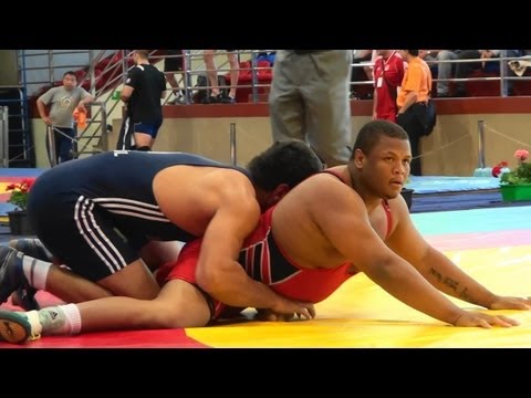 Freestyle Wrestling 120kg - Trice (USA) vs. Akgul (TUR)