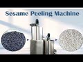 Integrated Sesame Cleaning And Peeling Machine Sesame Peeler Machine Sesame Hulling Machine