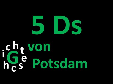 The 5 Ds of the Potsdam Conference explained in 4 minutes