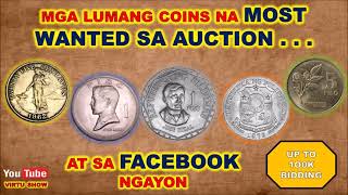 Most Wanted Coins sa Auction, and  Facebook Coin collectors!