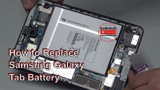 DuB-EnG: Samsung Galaxy Tab 2 Battery replacement - easy to do? Watch and learn! DIY tablet upgrade