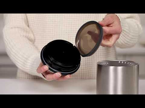 Klean Kanteen Lunch Thermos TKCanister 0,25 l Sidabras video