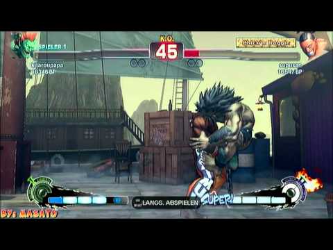 SSF4 AE2012 - Awesome comeback ! Blanka vs. Deejay [Japanese Ranked Matches]