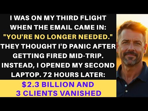 My CEO Fired Me While I Was Closing a $2.3B Deal Across 3 Continents — All 3 Clients Followed Me