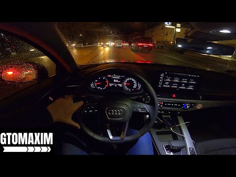 2021 Audi A4 Avant 35 TDI - POV test drive