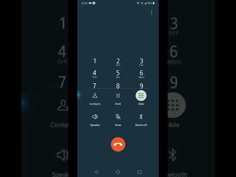 LG K51 incoming call (Screen recording)