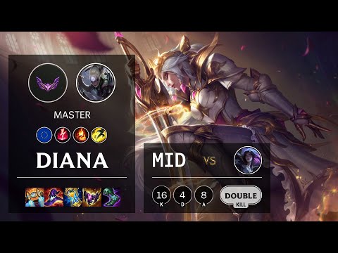 Diana Mid vs Kaisa - EUW Master Patch 12.5