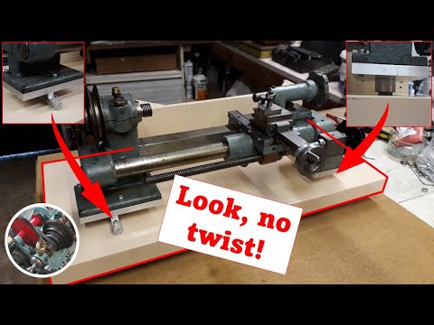 #9: Mounting a small lathe - part II (assembly and test)