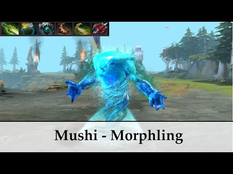 Mushi - Morphling | Dota 2 gameplay