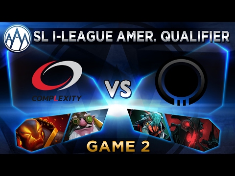compLexity vs Onyx Game 2 - SL i-League Americas Qualifier - BO2 w/ @breakycpk @TraLFDota