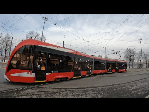 Санкт Петербург катка на Трамваях частичные  маршруты 23, 30, 65, 7, 27